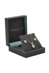 Simply Silver Gift Packaged Sterling Silver 925 Halo Heart Jewellery Set thumbnail 2