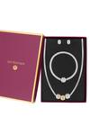 Jon Richard Gift Packed Three Tone Crystal Charm 3 Piece Jewellery Set thumbnail 2