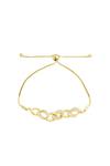 Simply Silver 14Ct Gold Plated Sterling Silver 925 Link Toggle Bracelets thumbnail 1