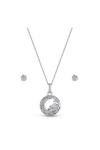 Simply Silver Gift Packaged Sterling Silver 925 Celestial Shaker Jewellery Set thumbnail 1