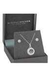 Simply Silver Gift Packaged Sterling Silver 925 Celestial Shaker Jewellery Set thumbnail 2