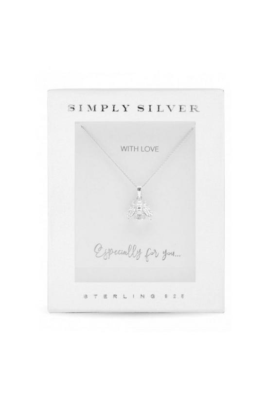 Simply Silver Gift Packaged Sterling Silver Bee Jewellery Set 1