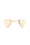 Simply Silver 14ct Gold Plated Sterling Silver Thick Stud Earrings thumbnail 1