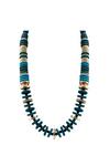 Mood Gold And Blue Shell Necklace thumbnail 1