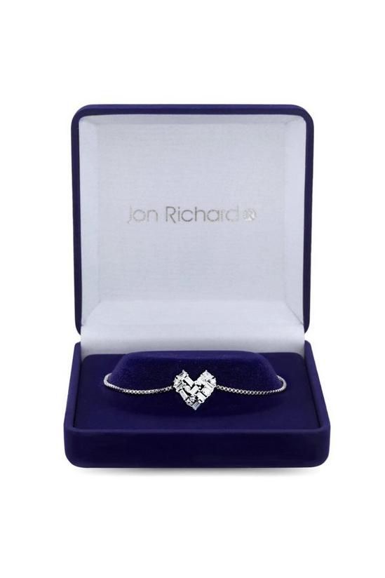 Jon Richard Rhodium Plate Cubic Zirconia Mixed Bracelet 2
