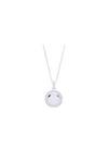 Simply Silver Simply Silver Sterling Silver 925 With Cubic Zirconia Round Necklace thumbnail 1
