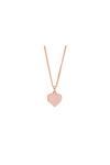 Simply Silver Rose Gold Plated Sterling Silver 925 Heart Locket thumbnail 1