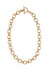 Mood Gold Plated Oval Chain Necklace thumbnail 1