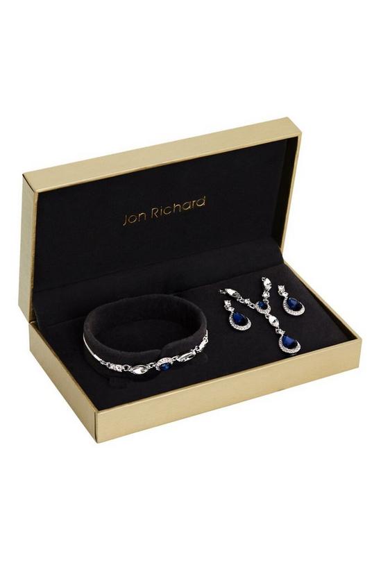 Jon Richard Blue Marquisse Trio Set - Gift Boxed 1