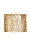 Mood Gold Plated Chain Mail Wide Bracelet thumbnail 1