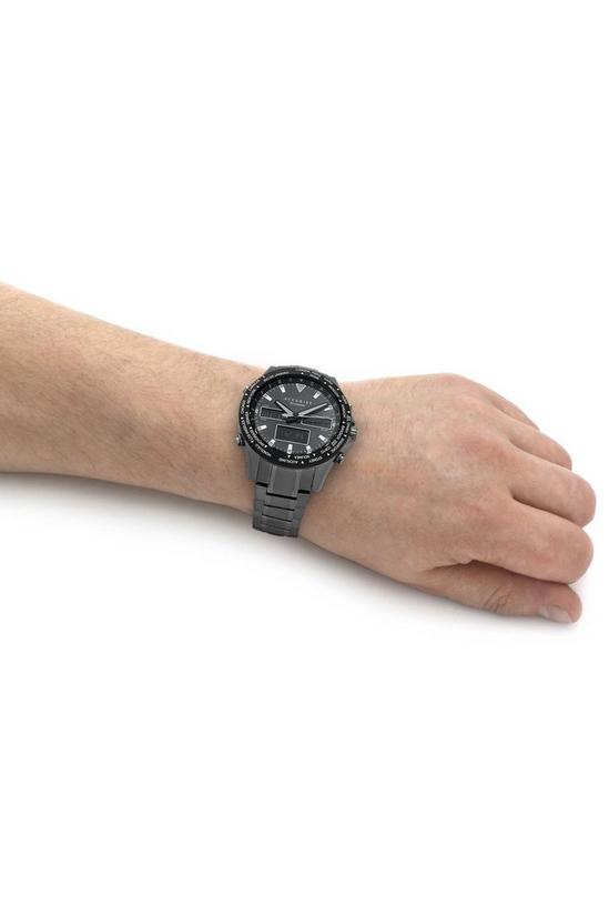Accurist World Timer Classic Combination Quartz Watch - 7102 5