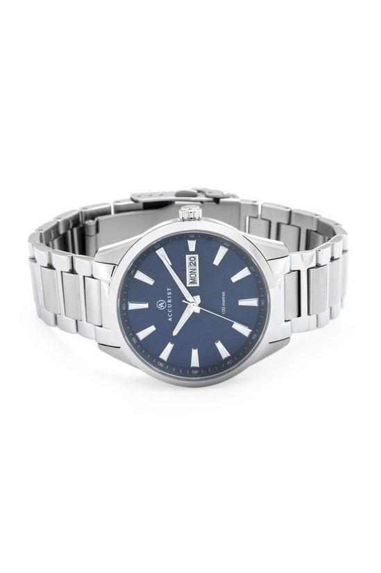 Accurist 'Signature' Stainless Steel Classic Analogue Quartz Watch - 7219 2