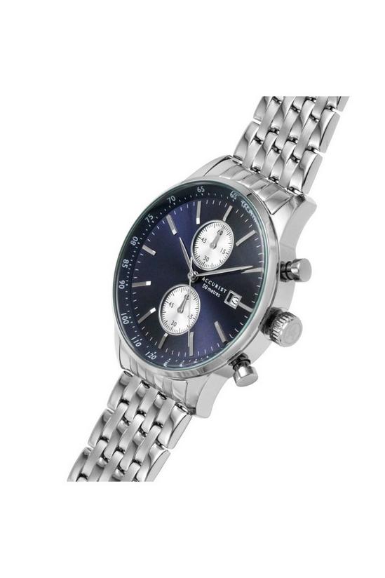 Accurist Accurist Stainless Steel Classic Analogue Quartz Watch - 7252 3