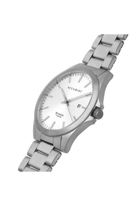 Accurist Titanium Classic Analogue Quartz Watch - 7308 6