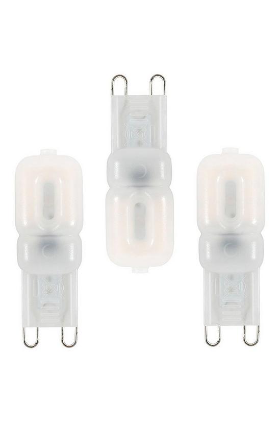 BHS Lighting Pack of 3 2W G9 Capsule Bulb Warm White 1