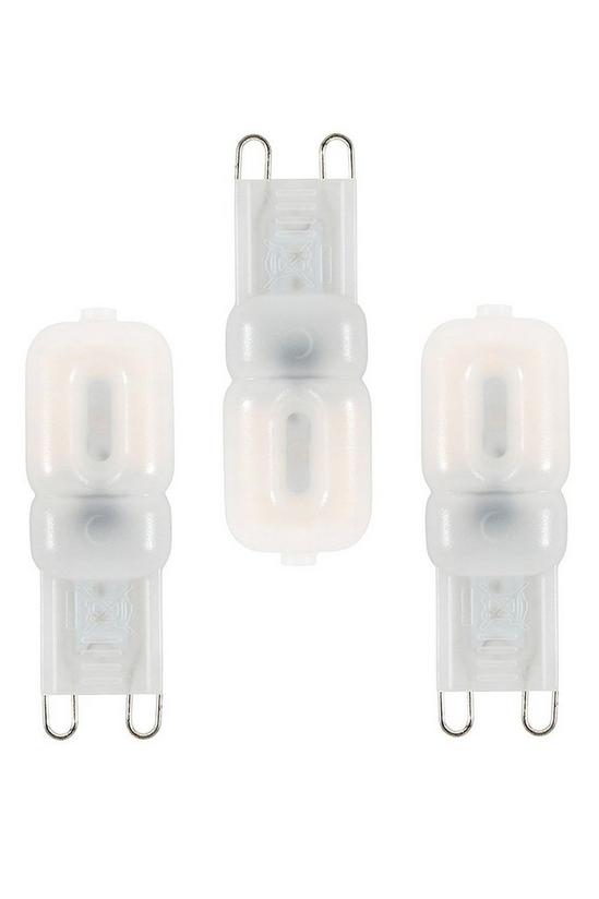 BHS Lighting Pack of 3 2W G9 Capsule Bulb Cool White 1