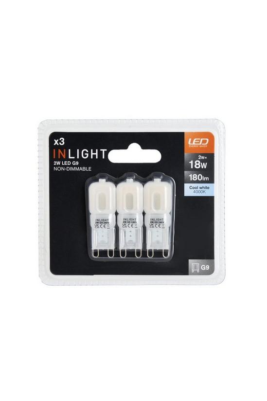 BHS Lighting Pack of 3 2W G9 Capsule Bulb Cool White 2