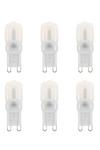 BHS Lighting Pack of 6 2.5W G9 Capsule Bulb Warm White thumbnail 1