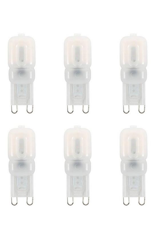 BHS Lighting Pack of 6 2.5W G9 Capsule Bulb Warm White 1