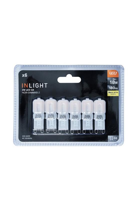 BHS Lighting Pack of 6 2.5W G9 Capsule Bulb Warm White 2