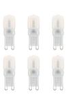 BHS Lighting Pack of 6 2.5W G9 Capsule Bulb Cool White thumbnail 1