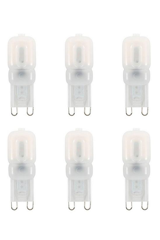 BHS Lighting Pack of 6 2.5W G9 Capsule Bulb Cool White 1