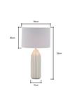 BHS Lighting Quentin Table Lamp thumbnail 5
