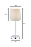 BHS Lighting Mira Touch Stick Table Lamp thumbnail 6