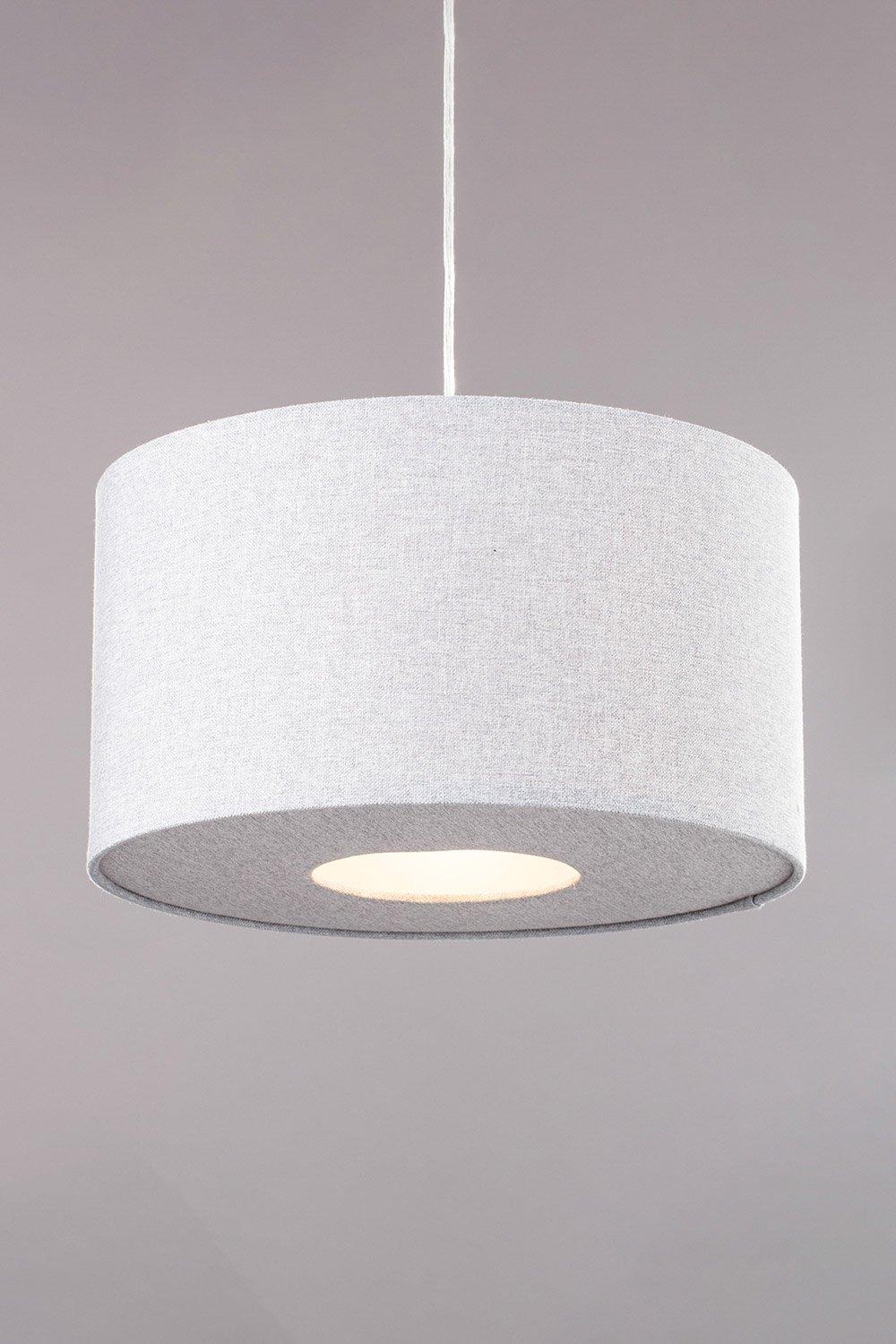BHS Lighting Marle Easy Fit Light Shade|grey