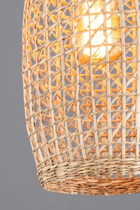 BHS Lighting Small Woven Rattan Easy Fit Light Shade 3