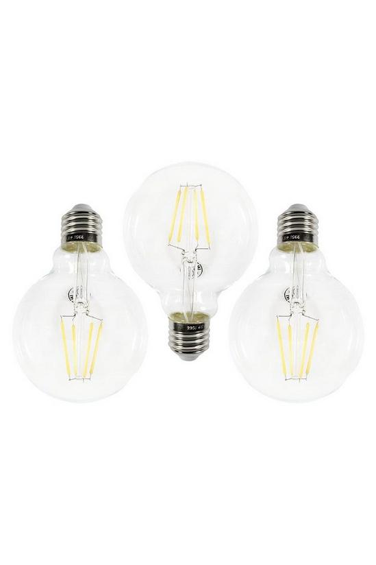 BHS Lighting Pack of 3 4W E27 Edison Screw Globe Bulb 1