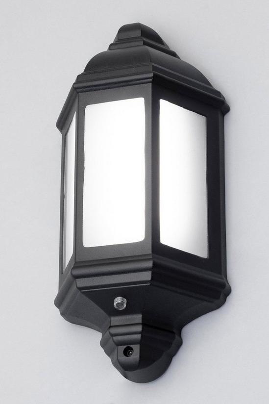BHS Lighting Milne Half Outdoor Wall Lantern 1