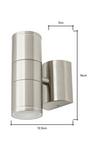BHS Lighting Delting Up or Down Outdoor Wall Light thumbnail 5