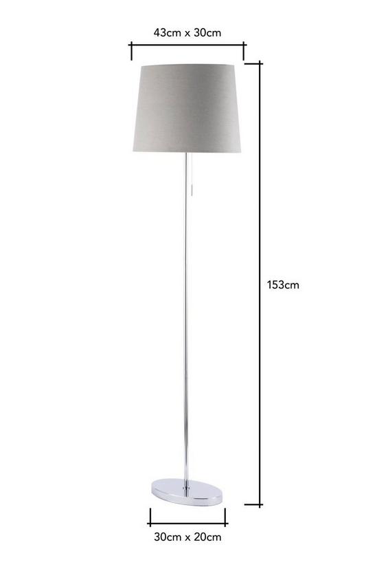 BHS Lighting Bryant Oval Floor Lamp 6