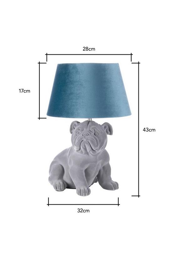 BHS Lighting Boris Bulldog Table Lamp 5