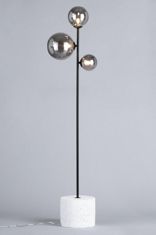 BHS Lighting Terrazzo Forella Black Floor Lamp 1