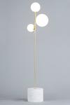 BHS Lighting Terrazzo Forella Brass Floor Lamp thumbnail 1