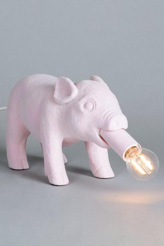 BHS Lighting Hilda Pig Table Lamp 1
