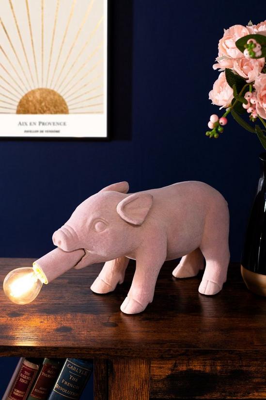 BHS Lighting Hilda Pig Table Lamp 4