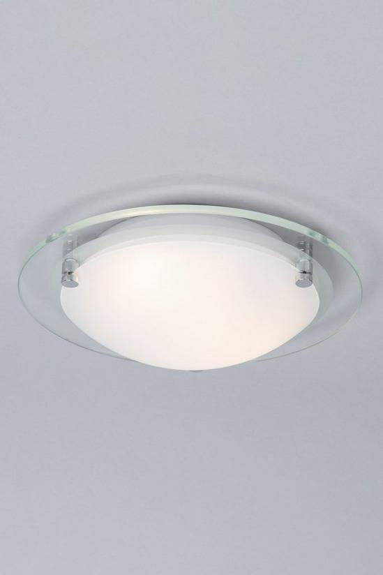 BHS Lighting Draco Bathroom Flush Ceiling Light 1