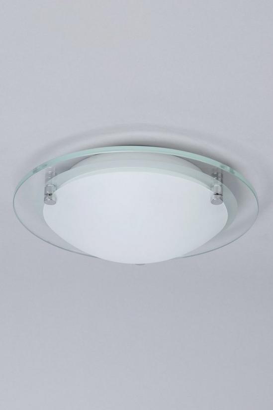 BHS Lighting Draco Bathroom Flush Ceiling Light 2