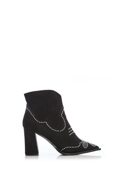 'Limonte' Alcantara Ankle Boots