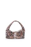 Moda In Pelle 'Sicilly Bag' Snake Print Leather Clutch thumbnail 2