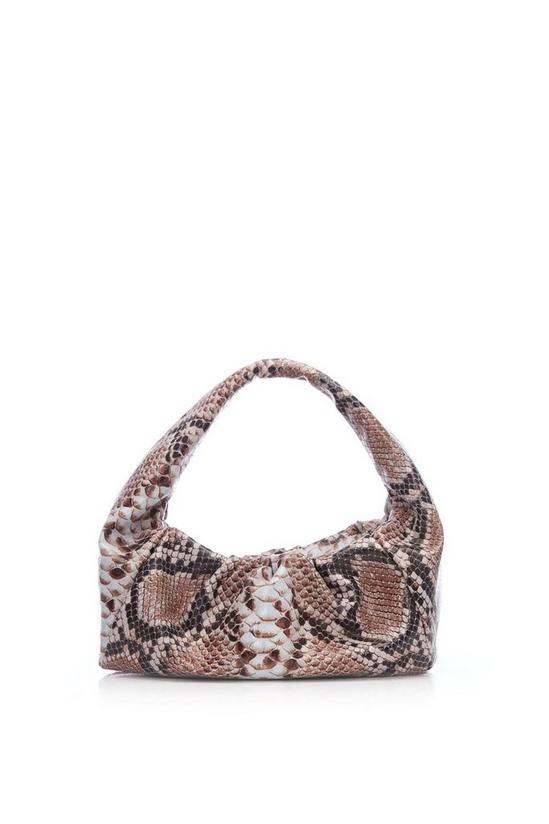 Moda In Pelle 'Sicilly Bag' Snake Print Leather Clutch 2