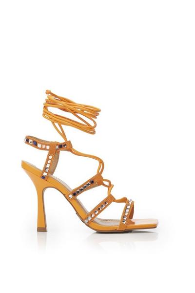 'Roccoco' Leather Heeled Sandals