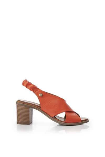 'Lasandra' Leather Heeled Sandals