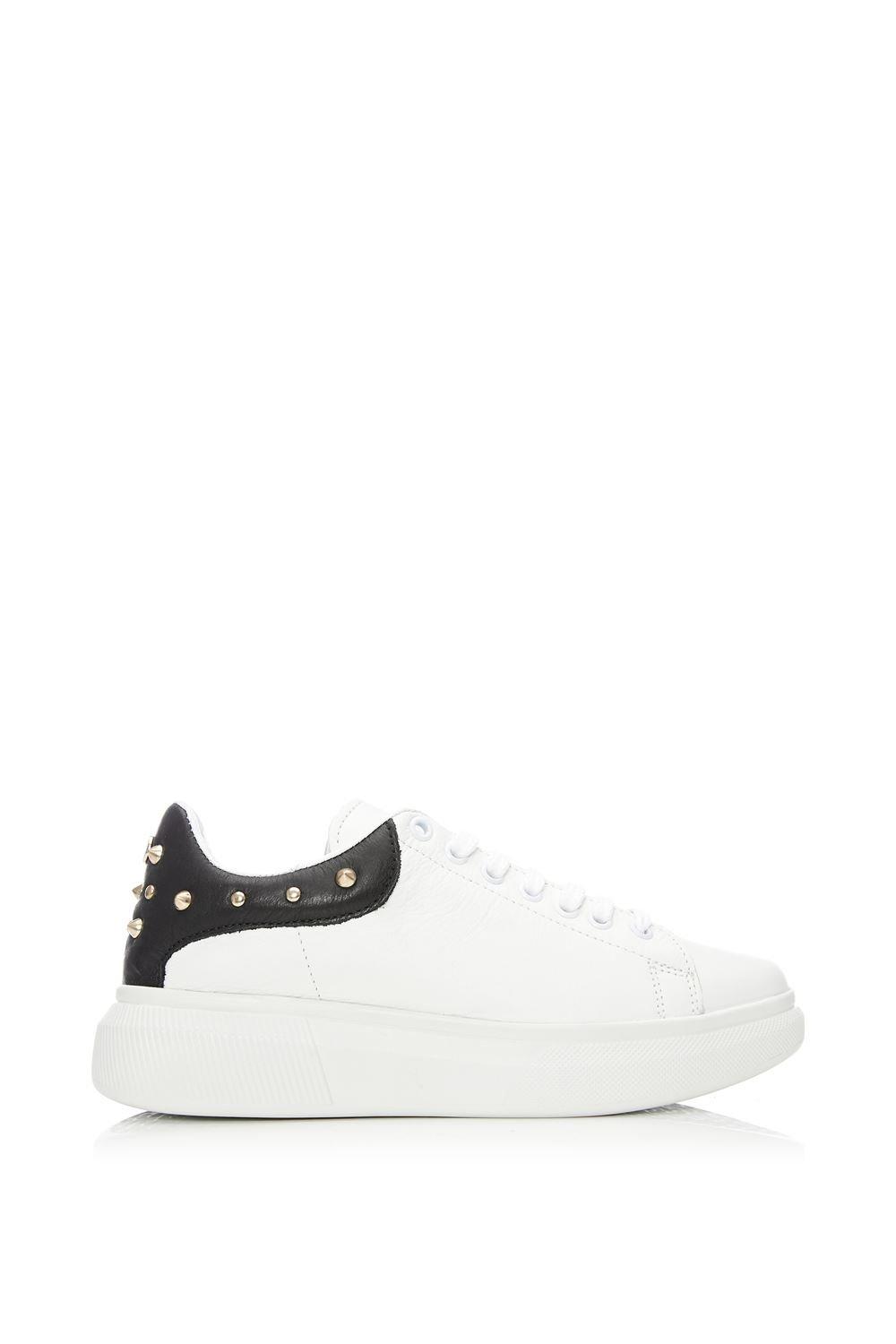 Trainers | 'Briton' Leather Trainers | Moda In Pelle