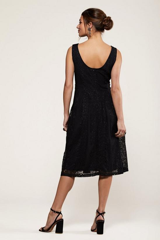 Yumi Black Lace 'Dynell' Occasion Dress 3