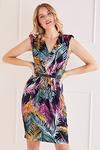 Mela Pink Tropical 'Danielle' Bodycon Dress thumbnail 2