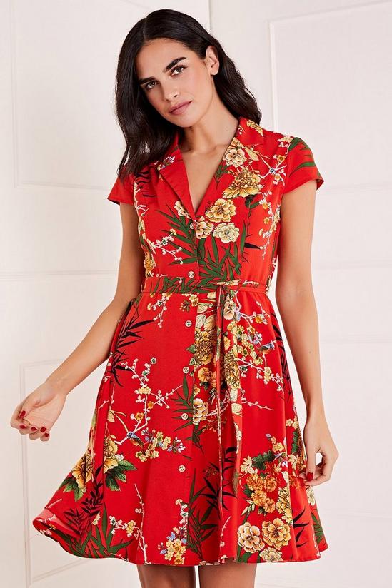 Mela Floral 'Brianna' Shirt Dress 2